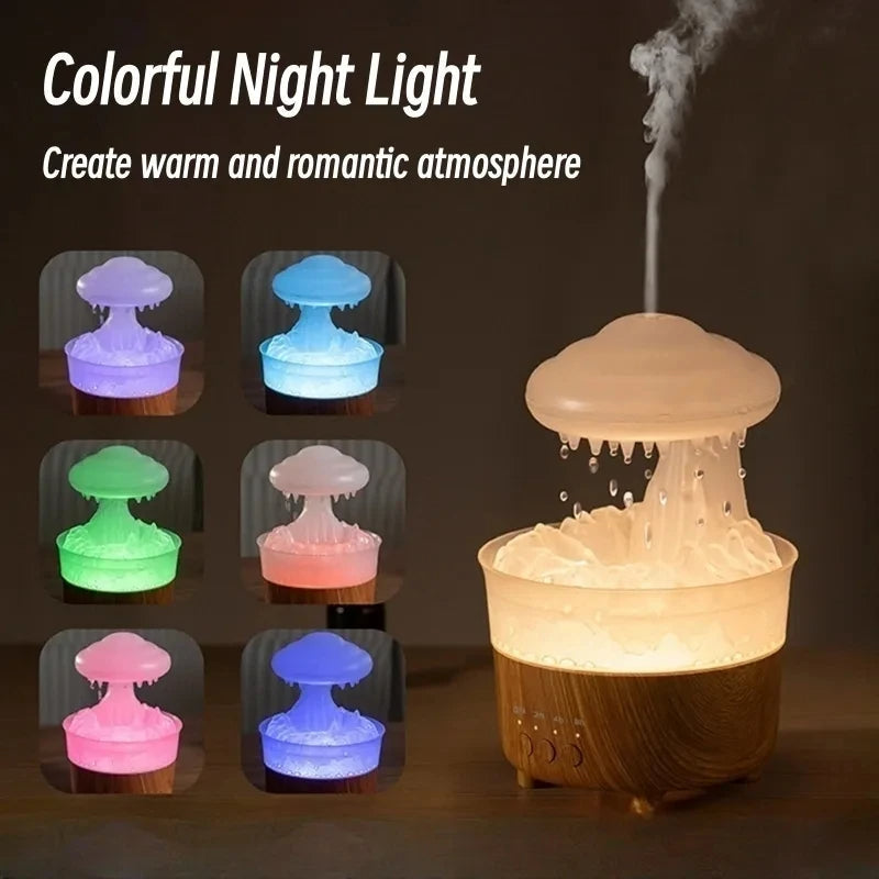GlowHaven Starter Bundle — Rain Cloud Humidifier and Sunset Lamp